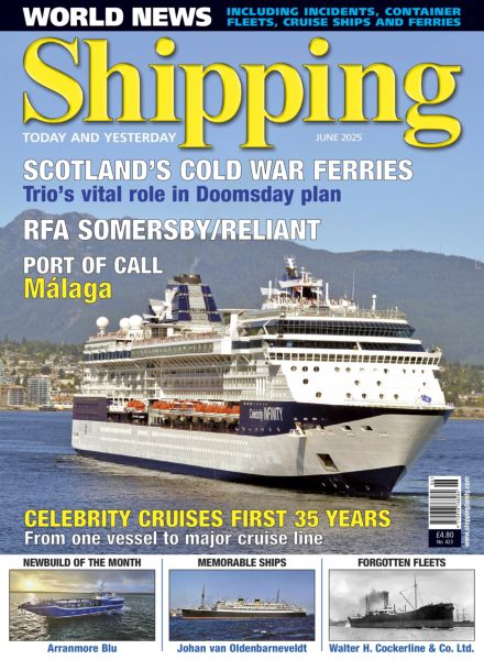 Shipping Today & Yesterday – June 2025
