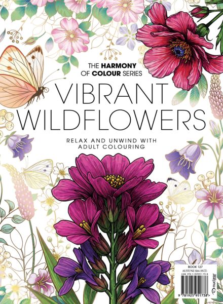 Colouring Book – Vibrant Wildflowers 2025