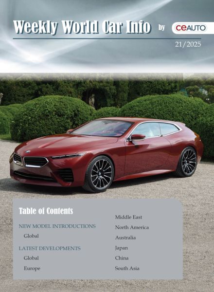 Weekly World Car Info – 24 May 2025