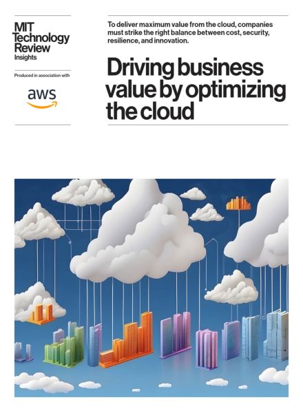MIT Technology Review Insights – Driving business value by optimizing the cloud 2025