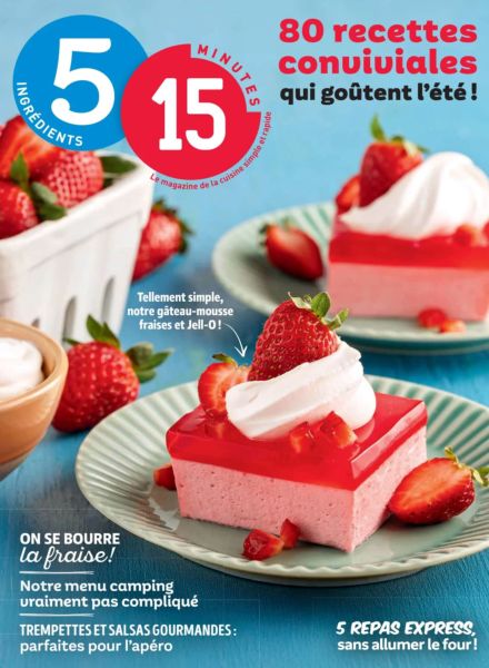 5 Ingredients 15 Minutes – Juillet 2025