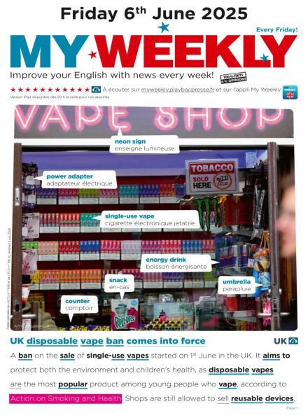 My Weekly fr – 6 Juin 2025
