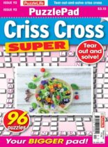 PuzzleLife PuzzlePad Criss Cross Super – June 2025