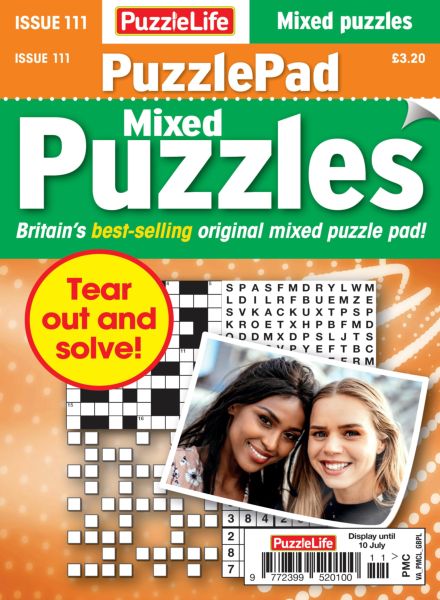 PuzzleLife PuzzlePad Puzzles – June 2025