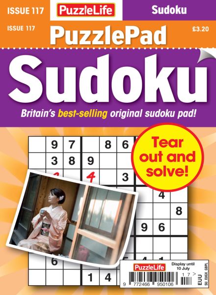 PuzzleLife PuzzlePad Sudoku – June 2025