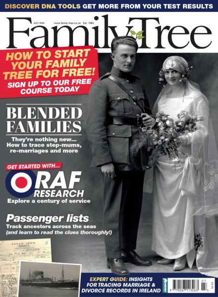 Family Tree UK – July 2025