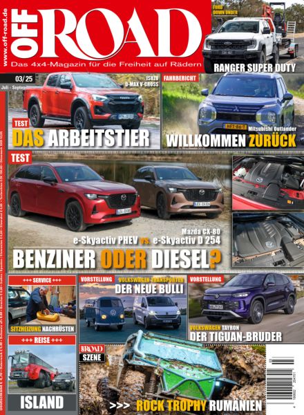 Off Road – Juli-September 2025