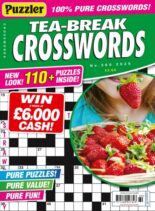 Puzzler Tea-Break Crosswords – Issue 360 2025
