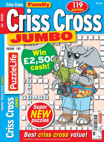 Family Criss Cross Jumbo – June 2025