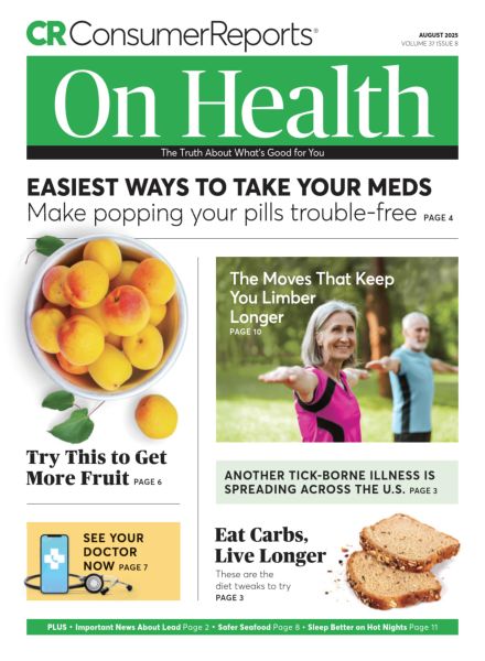 Consumer Reports on Health – August 2025
