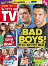 What’s on TV – 28 June 2025