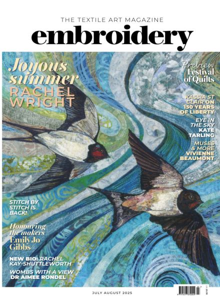 Embroidery Magazine – July-August 2025