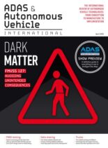 ADAS & Autonomous Vehicle International – April 2025