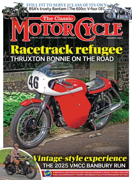 The Classic MotorCycle – August 2025
