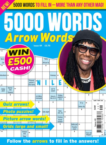 5000 Words Arrow words – July 2025