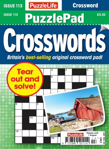 PuzzleLife PuzzlePad Crosswords – July 2025