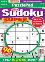 PuzzleLife PuzzlePad Sudoku Super – July 2025