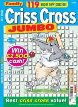 Family Criss Cross Jumbo – July 2025