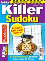 PuzzleLife Killer Sudoku – July 2025