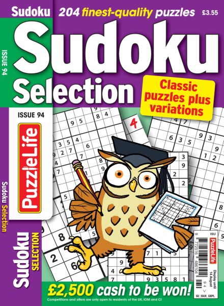 Sudoku Selection – July 2025