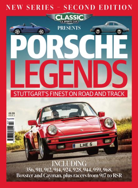 Classic & Sports Car Presents – Issue 2 Porsche Legends – 2023