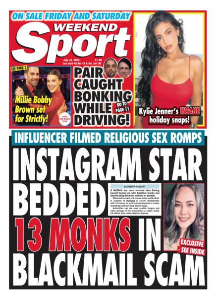 Weekend Sport – July 18 2025