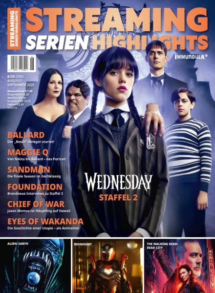 Streaming Serien Highlights – August-September 2025