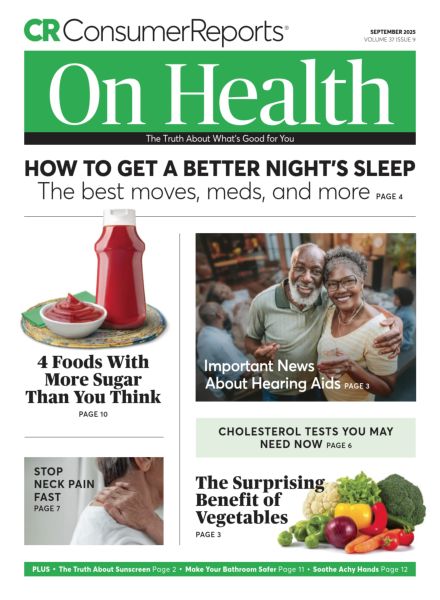Consumer Reports on Health – September 2025