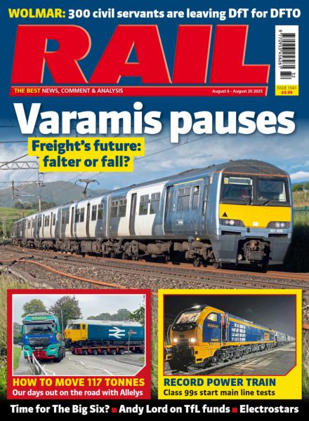 Rail – 6 August 2025