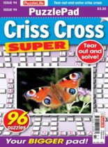 PuzzleLife PuzzlePad Criss Cross Super – August 2025