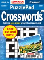 PuzzleLife PuzzlePad Crosswords – August 2025