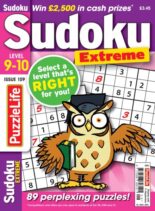 PuzzleLife Sudoku Extreme – August 2025