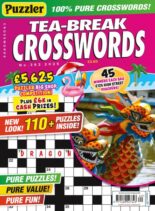 Puzzler Tea-Break Crosswords – Issue 362 2025