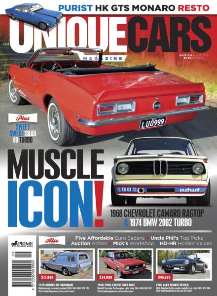 Unique Cars Australia – 18 August 2025