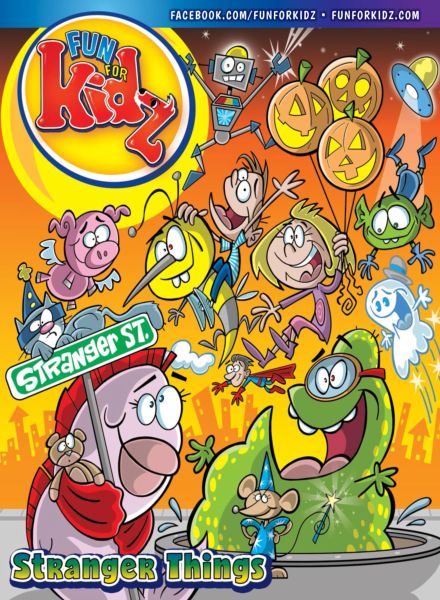 Fun For Kidz Magazine – Stranger Things – August 2025