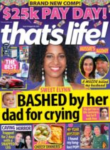 that’s life! Australia – 20 August 2025