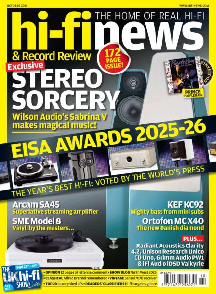 Hi-Fi News – October 2025