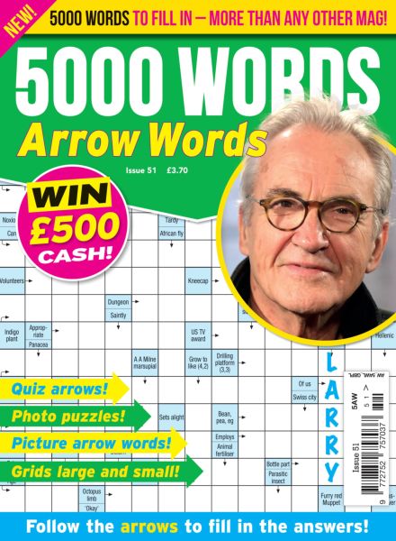 5000 Words Arrow words – August 2025