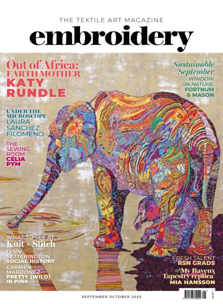 Embroidery Magazine – September-October 2025
