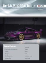 Weekly World Car Info – 30 August 2025