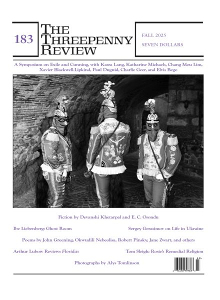 The Threepenny Review – Autumn 2025