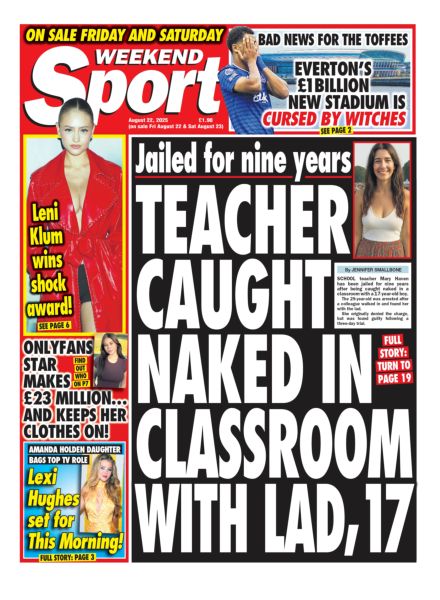Weekend Sport – 22 August 2025