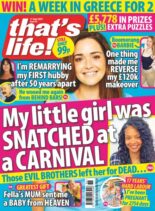 that’s life! UK – 4 September 2025