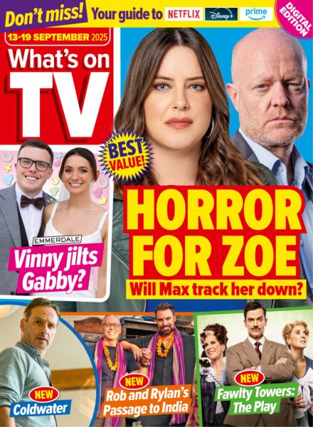 What’s on TV – 13 September 2025