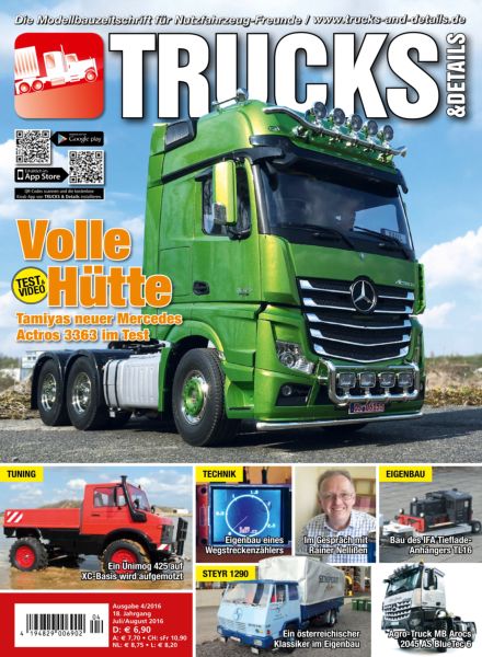 Trucks & Details – Juli-August 2016