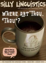 Silly Linguistics – Issue 87 2025