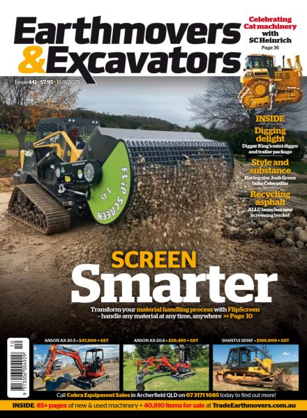 Earthmovers & Excavators – September 2025