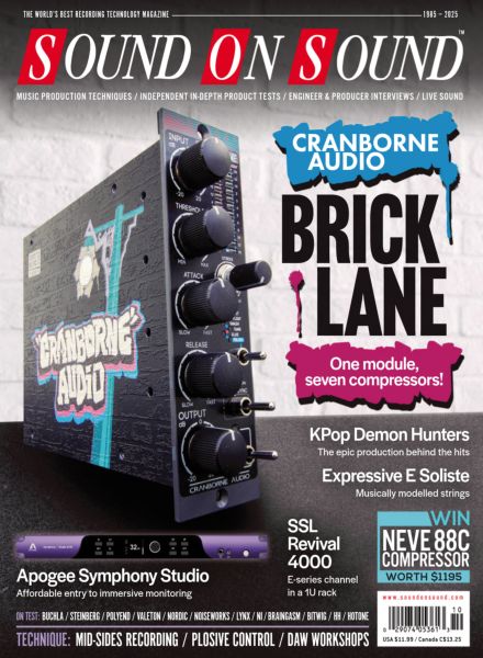 Sound On Sound USA – October 2025
