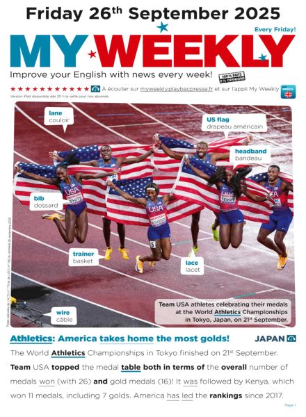 My Weekly fr – 26 Septembre 2025