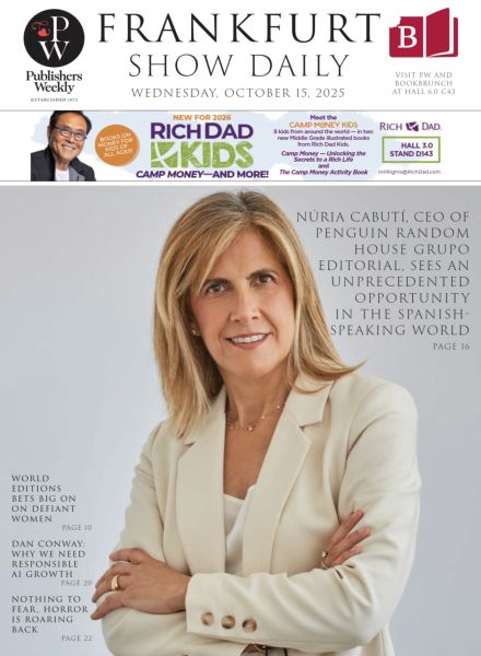 Publishers Weekly – Frankfurt Show Daily – October 15 2025